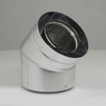 Ventis 5-Inch Direct Vent Pipe 45-Degree Elbow