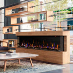 Dimplex IgniteXL Bold 88 Inch Linear Electric Fireplace lifestyle installation
