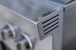 Atlas Double Side Burner bull-nose front trim