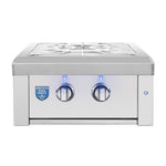 Estate Power Burner dual-ring burner open