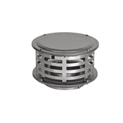 Ventis VA-C06 6 inch Class A Standard Rain Cap, 430 Stainless