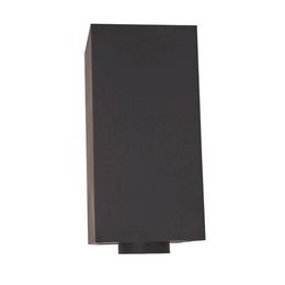 Ventis VA-CCS1106 6 inch x 11 inch Class A Cathedral Ceiling Support, Square, Black