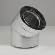 Ventis 5-Inch Direct Vent Pipe 45-Degree Elbow