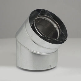 Ventis 5-Inch Direct Vent Pipe 45-Degree Elbow