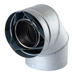Ventis 5-Inch Direct Vent Pipe 90-Degree Elbow