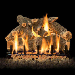 Grand Canyon Gas Logs Arizona Weathered Oak vented gas log set