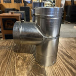 Ventis PelletVent tee with clean-out cap