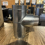Ventis PelletVent stove adaptor tee with cap