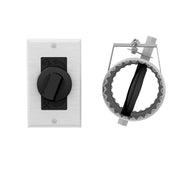 4''Ø Fresh Air Intake Register With Airtight Damper