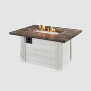 Outdoor GreatRoom Company Alcott Rectangular Gas Fire Pit Table