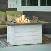 Outdoor GreatRoom Company Alcott Rectangular Gas Fire Pit Table