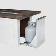 Outdoor GreatRoom Company Alcott Rectangular Gas Fire Pit Table