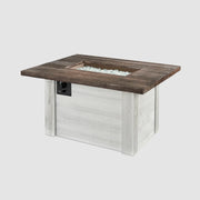 Outdoor GreatRoom Company Alcott Rectangular Gas Fire Pit Table