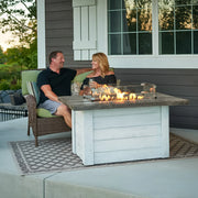 Outdoor GreatRoom Company Alcott Rectangular Gas Fire Pit Table
