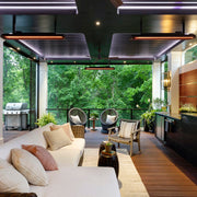 Bromic Tungsten 4000w 220v-240v Series Black Double Element Heater, Electric (BH0420032)