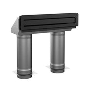 Ventis Modern Style Hot Air Gravity Kit with Adjustable Pipes use with HE275CF - AC01389