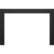 Black Small 3 Sided Faceplate (FOR USE WITH 3-SIDED BACKERPLATE) for OAKVILLE 3 SERIES - SBK3F3B3