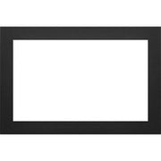 Black Small 4 Sided Faceplate (FOR USE WITH 4-SIDED BACKERPLATE) for OAKVILLE 3 SERIES - SBK4F4B3