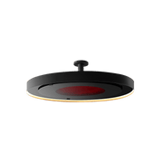 Bromic Eclipse 8 Inch Straight Ceiling Mount Pole Matte Black - BH3630011