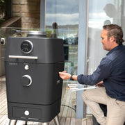 Everdure by Heston 4K Charcoal Kamado Grill with Electrical Ignition
