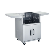 Broilmaster - Stainless Steel Cart, 26 Inch, with 2 doors and 2 side shelves