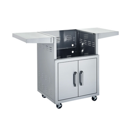 Broilmaster - Stainless Steel Cart, 26 Inch, with 2 doors and 2 side shelves