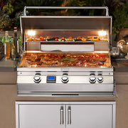 Fire Magic Aurora A790i 36 Inch Built-In Grill with Analog Thermometer