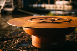 Magnum 54 Inch Fire Bowl Table by Fire Pit Art