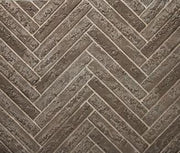 Majestic Courtyard Gray Herringbone refractory liner panels
