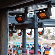 Bromic Tungsten 300 Series Black Smart-Heat™ Outdoor Patio Heater, Propane (BH0110002-1)