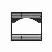 Traditional Faceplate use with HE350 Wood Burning Fireplace - VBA1540