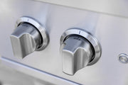 Atlas Double Side Burner control knobs