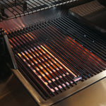 Estate grill red brass burners and 9mm grates