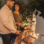 Estate grill couple grilling food lifestyle