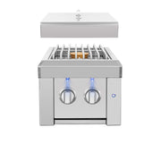 Estate Double Side Burner lid floating