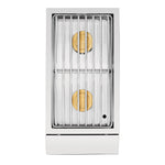 Estate Double Side Burner grate detail