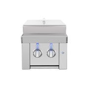Estate Double Side Burner with lid closed