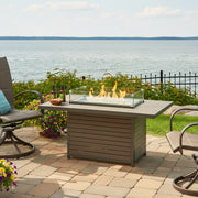 Outdoor Greatroom Brooks Rectangular Gas Fire Pit Table BRK-1224-19-K